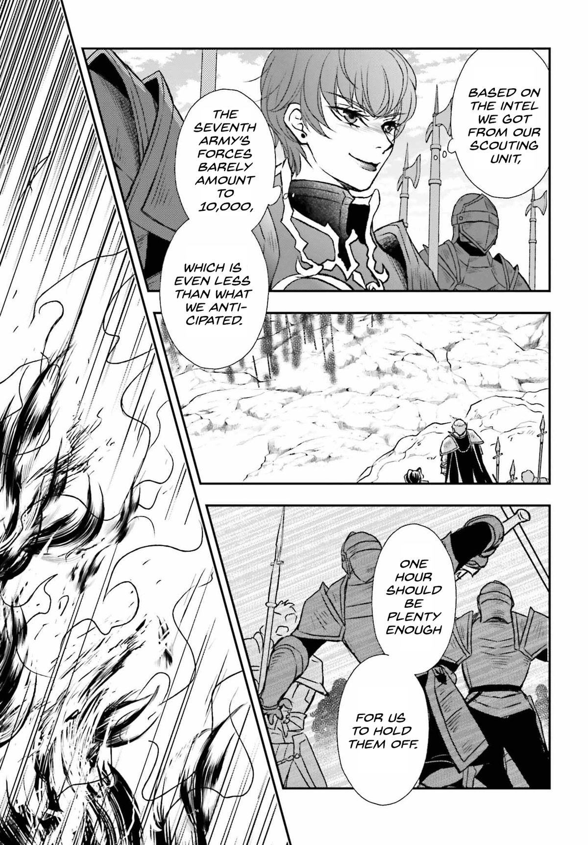 The Little Girl Raised by Death Hold the Sword of Death Tight Chapter 37 page 3 - Chapter 37: The wall of flames 2