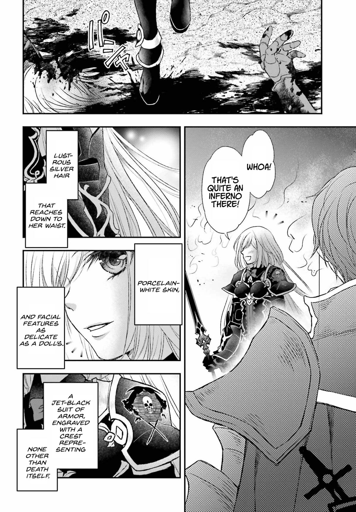 The Little Girl Raised by Death Hold the Sword of Death Tight Chapter 37 page 8 - Chapter 37: The wall of flames 2