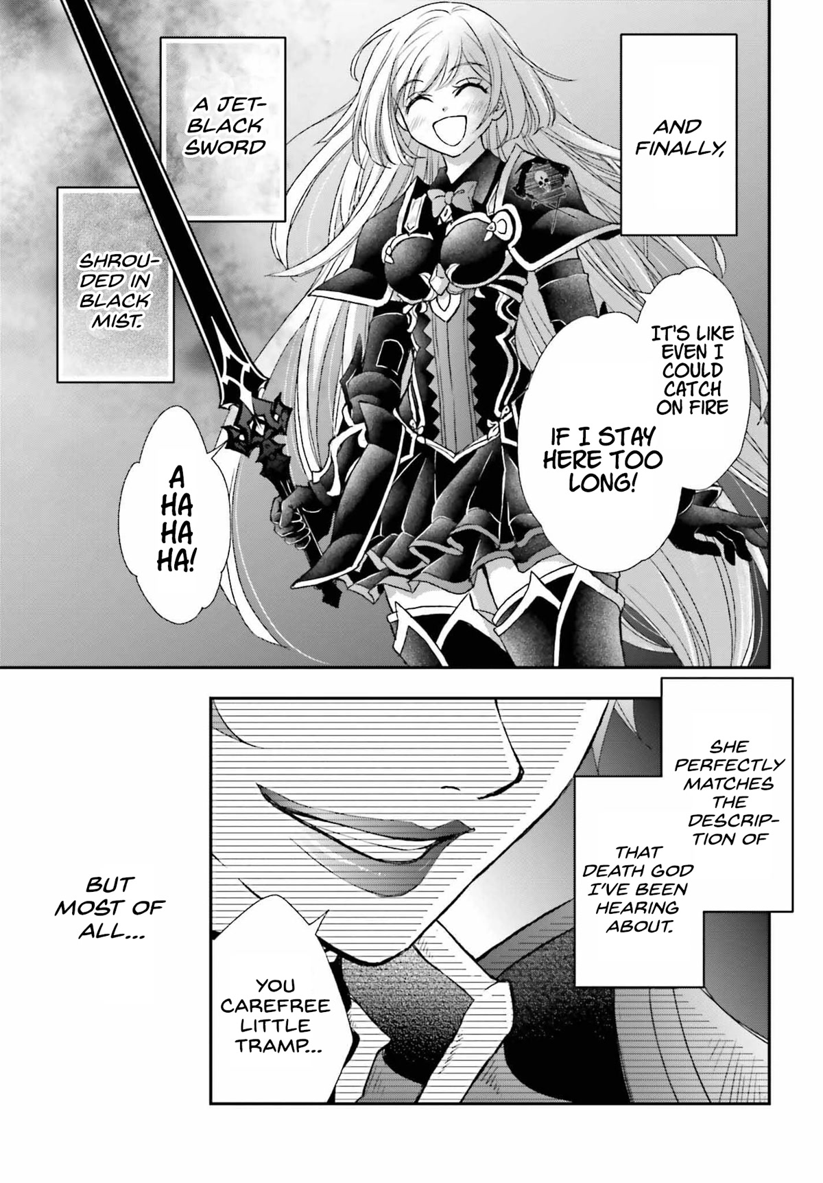 The Little Girl Raised by Death Hold the Sword of Death Tight Chapter 37 page 9 - Chapter 37: The wall of flames 2