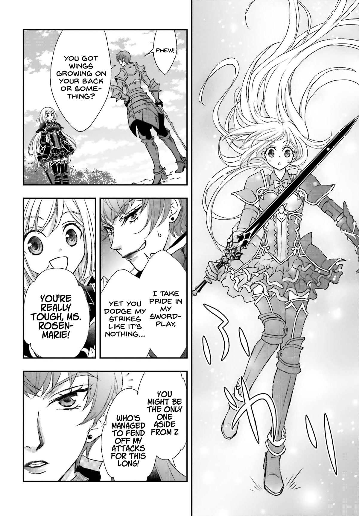 The Little Girl Raised by Death Hold the Sword of Death Tight Chapter 38 page 12 - Chapter 38: The battle between red and black