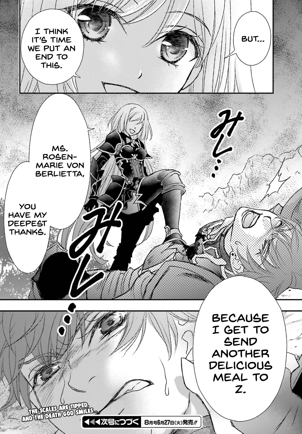 The Little Girl Raised by Death Hold the Sword of Death Tight Chapter 38 page 28 - Chapter 38: The battle between red and black