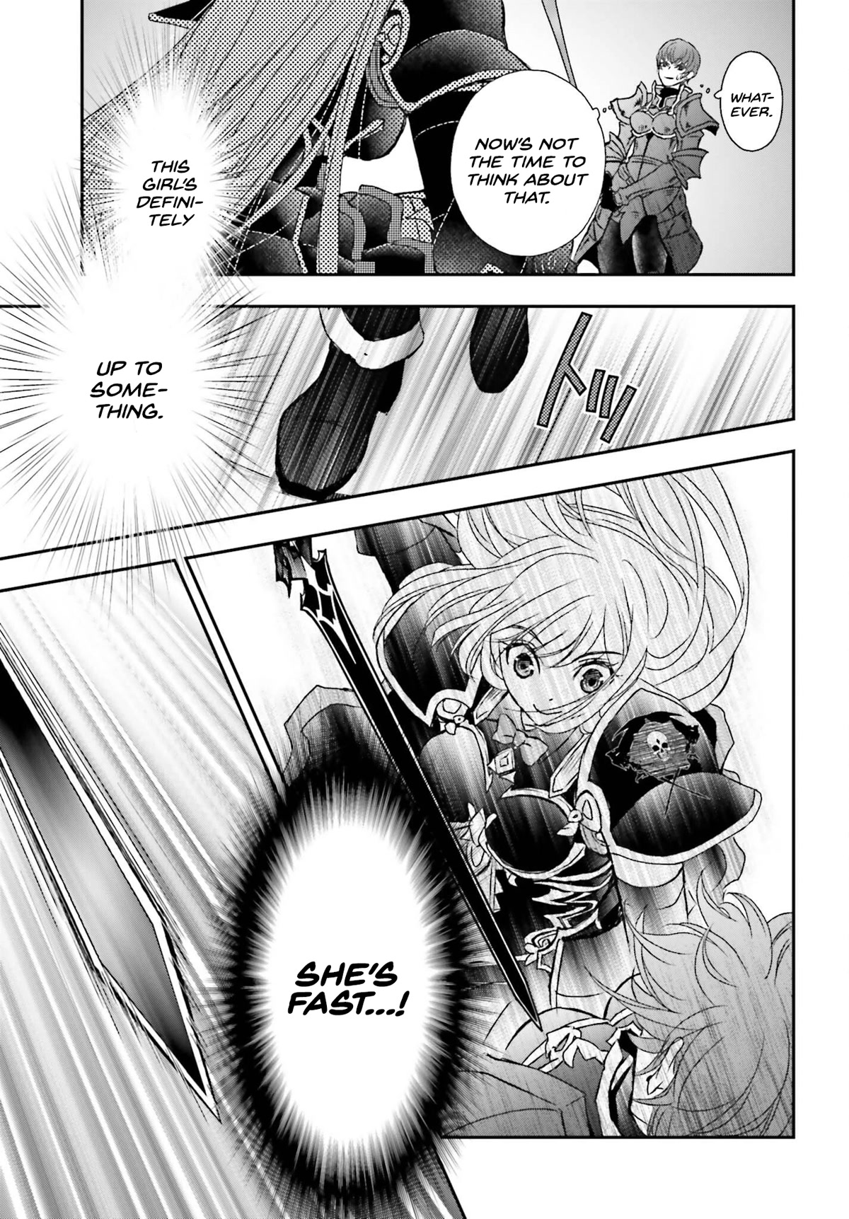The Little Girl Raised by Death Hold the Sword of Death Tight Chapter 38 page 5 - Chapter 38: The battle between red and black