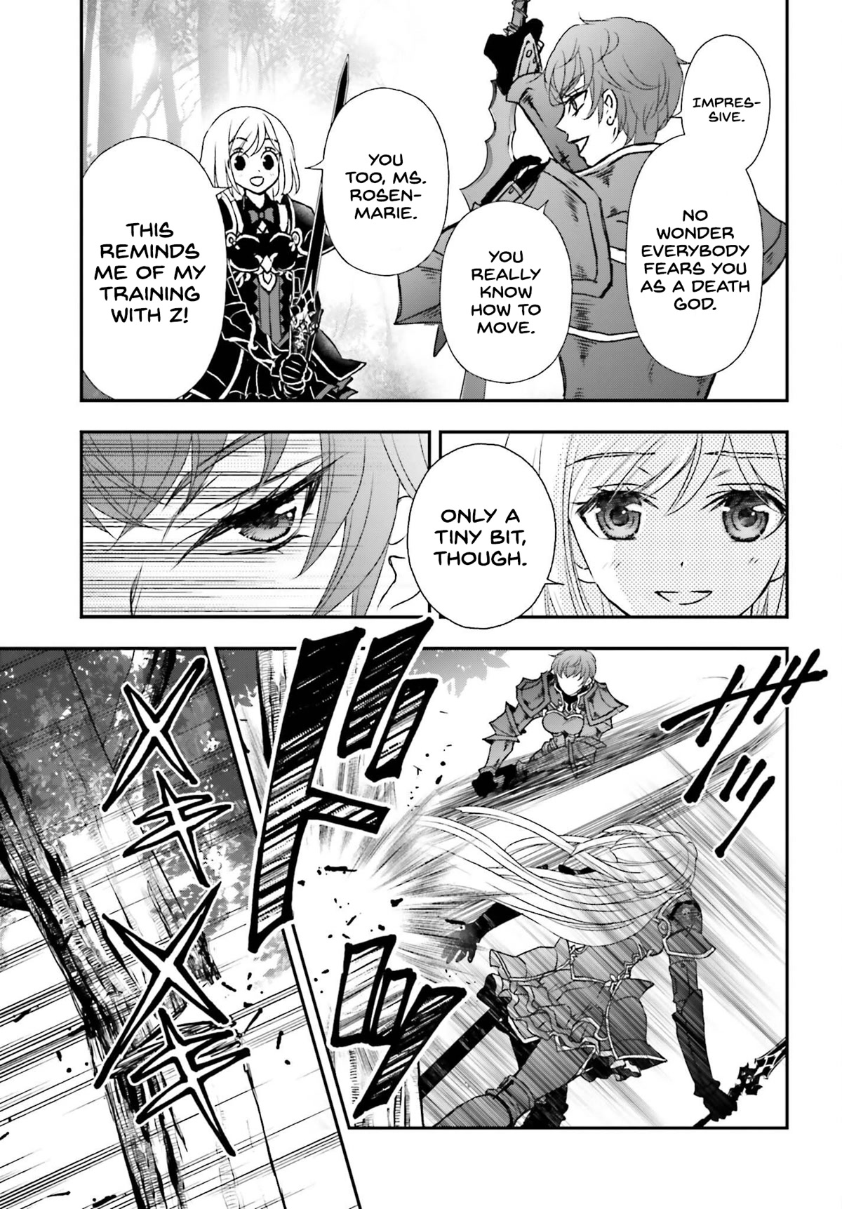 The Little Girl Raised by Death Hold the Sword of Death Tight Chapter 38 page 7 - Chapter 38: The battle between red and black