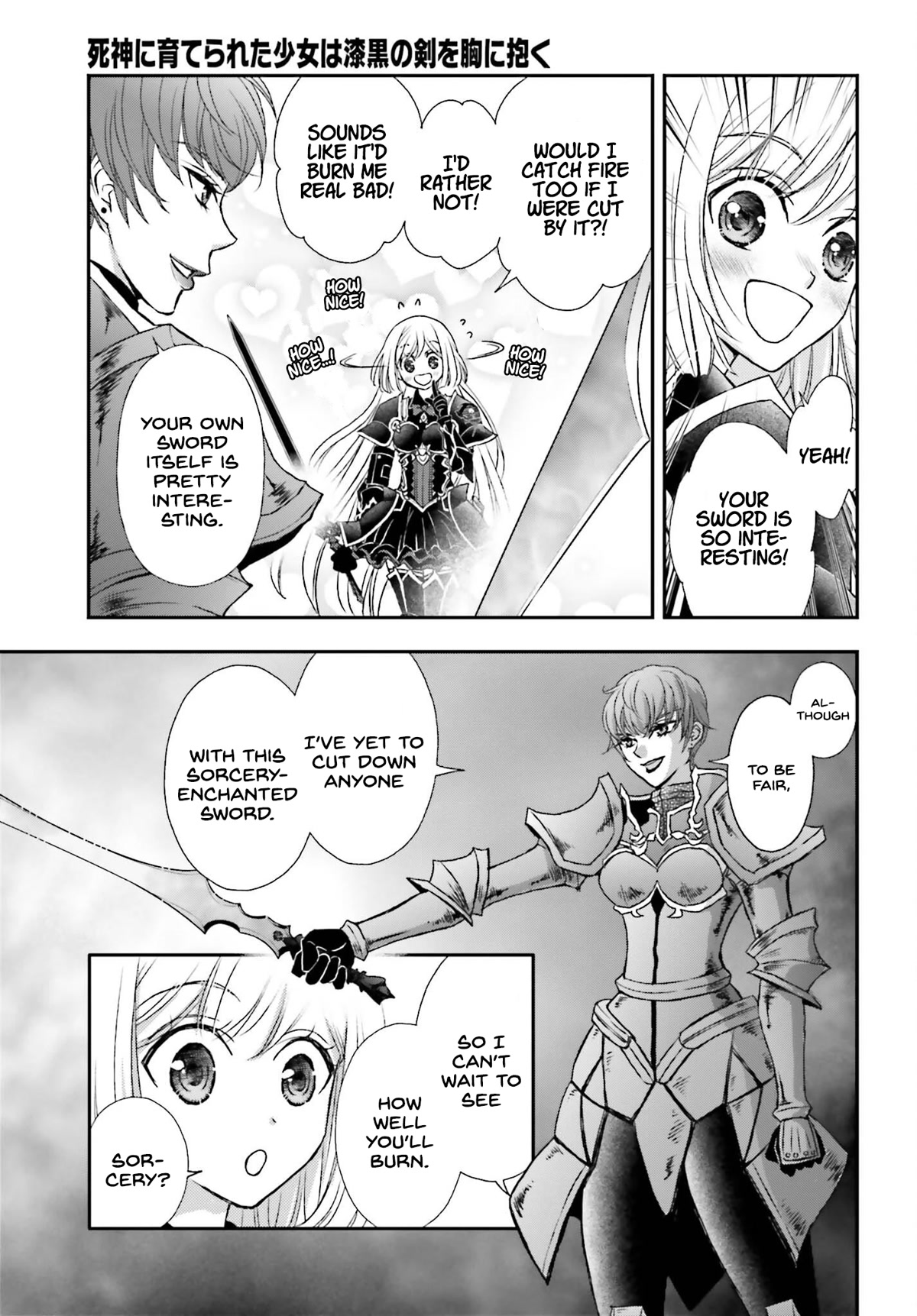 The Little Girl Raised by Death Hold the Sword of Death Tight Chapter 38 page 9 - Chapter 38: The battle between red and black
