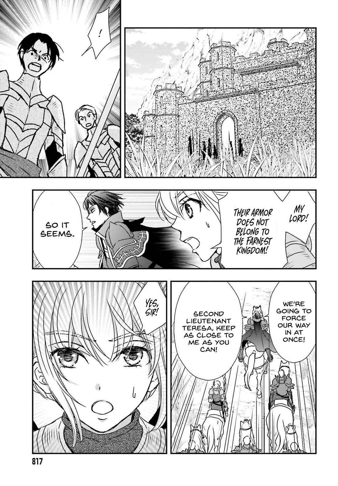 The Little Girl Raised by Death Hold the Sword of Death Tight Chapter 45 page 3 - Chapter 45: The Azure Knight