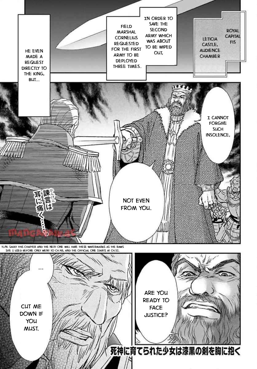 The Little Girl Raised by Death Hold the Sword of Death Tight Chapter 49 page 1 - Chapter 49: Battle of the Plateau 1