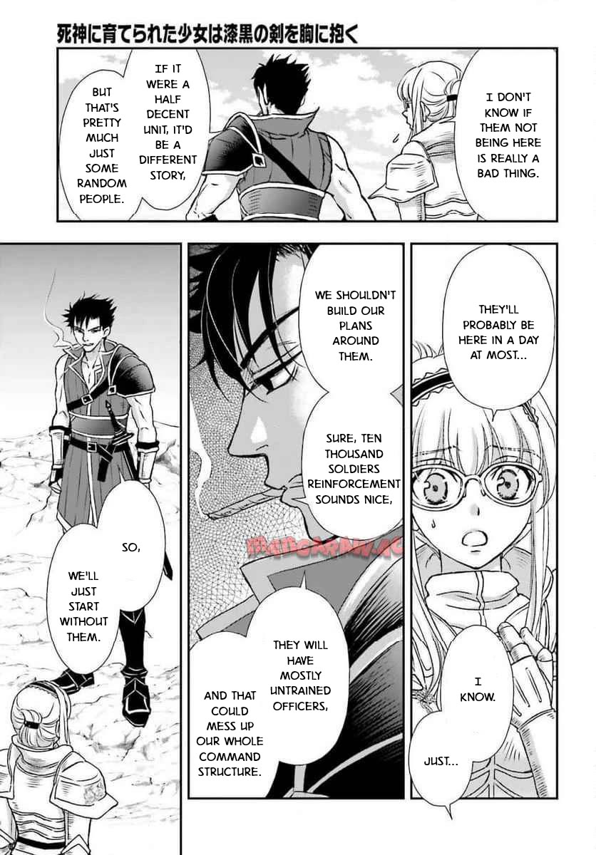 The Little Girl Raised by Death Hold the Sword of Death Tight Chapter 49 page 13 - Chapter 49: Battle of the Plateau 1