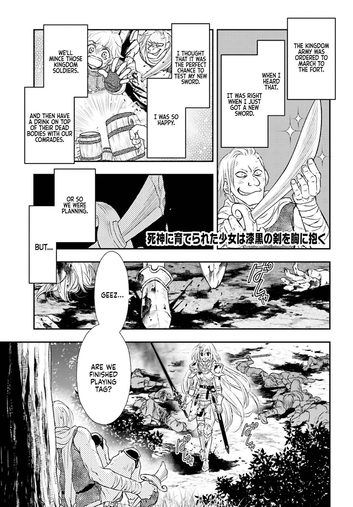 The Little Girl Raised by Death Hold the Sword of Death Tight Chapter 5 page 2 - Chapter 5