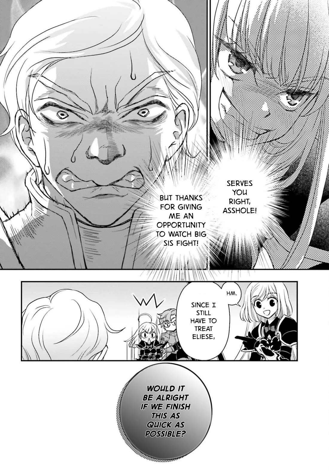 The Little Girl Raised by Death Hold the Sword of Death Tight Chapter 54.1 page 12 - Chapter 54.1: Eliese's Battle Part 2