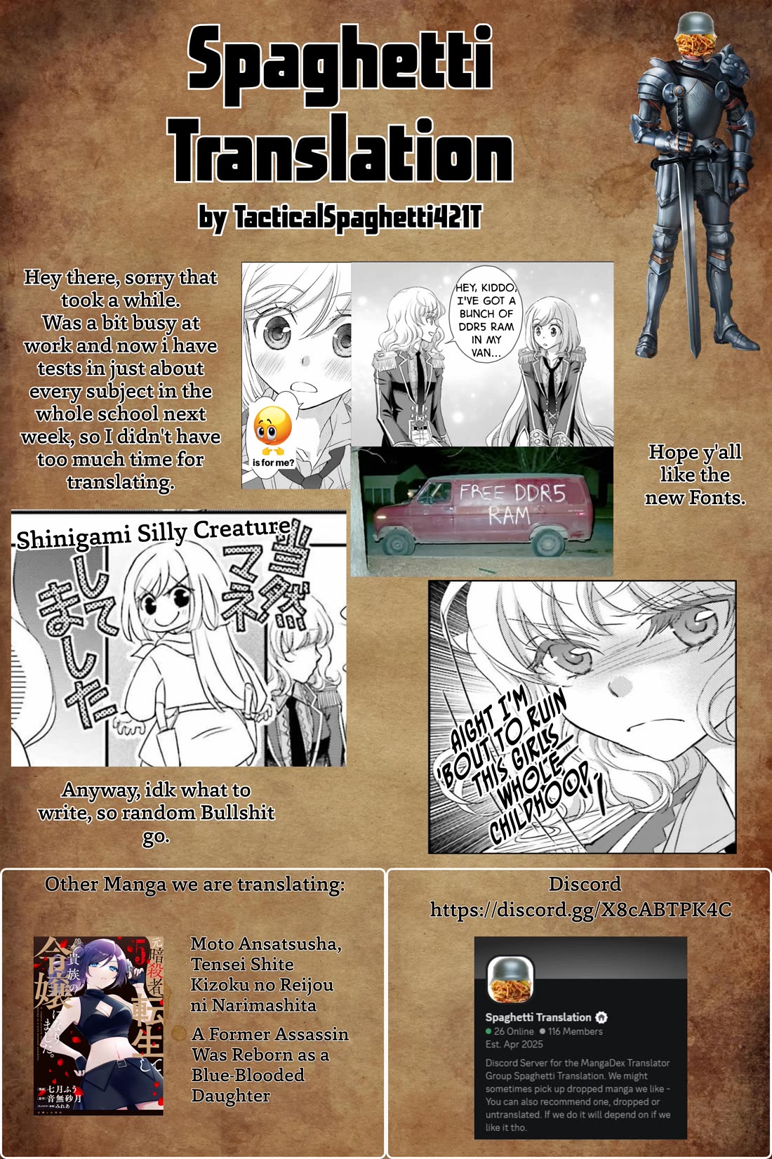 The Little Girl Raised by Death Hold the Sword of Death Tight Chapter 57.1 page 14 - Chapter 57.1: Royal Audience ①
