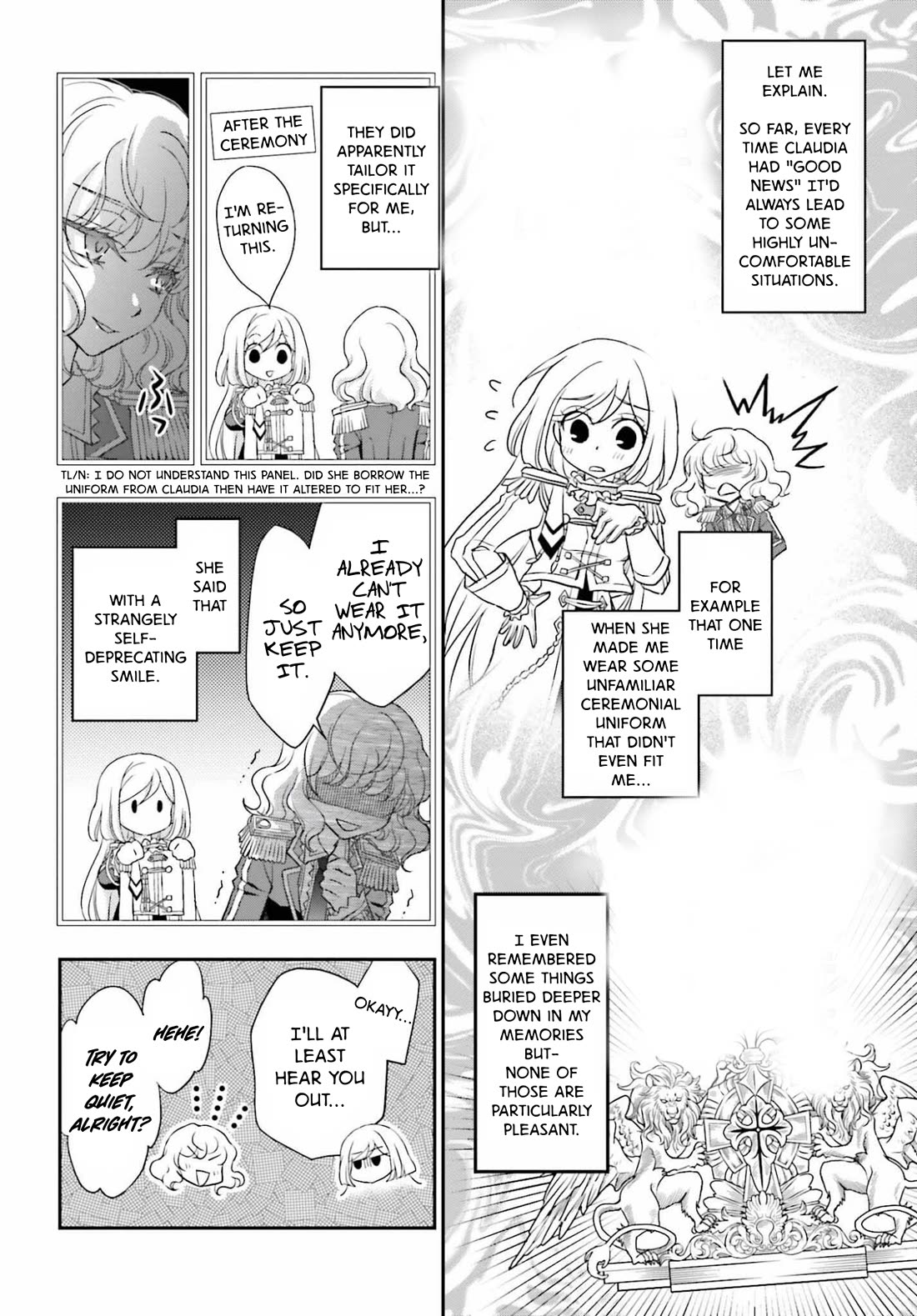 The Little Girl Raised by Death Hold the Sword of Death Tight Chapter 57.1 page 6 - Chapter 57.1: Royal Audience ①