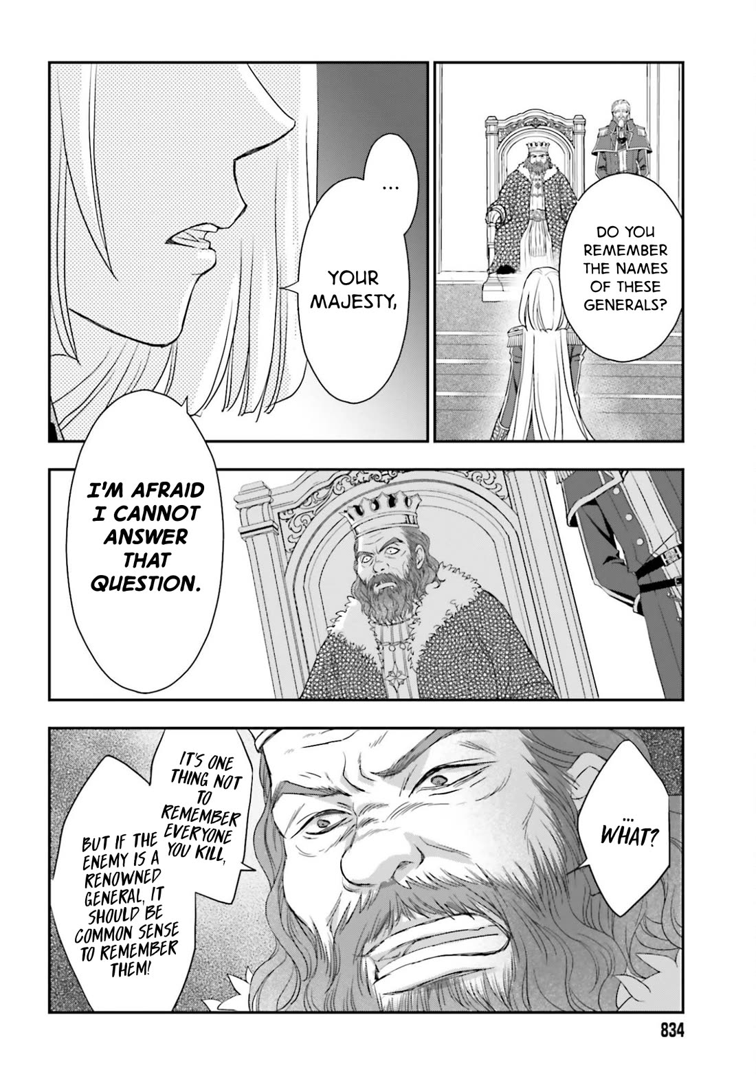 The Little Girl Raised by Death Hold the Sword of Death Tight Chapter 57.2 page 3 - Chapter 57.2: Royal Audience ②