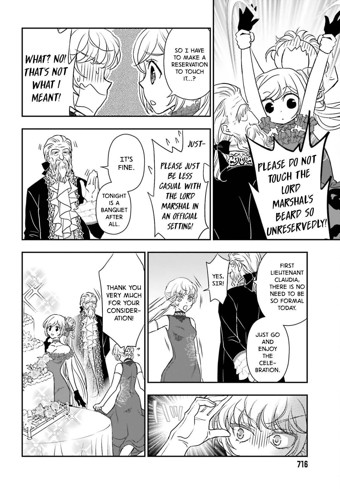 The Little Girl Raised by Death Hold the Sword of Death Tight Chapter 58.1 page 4 - Chapter 58.1: Battle of the Ballroom ①