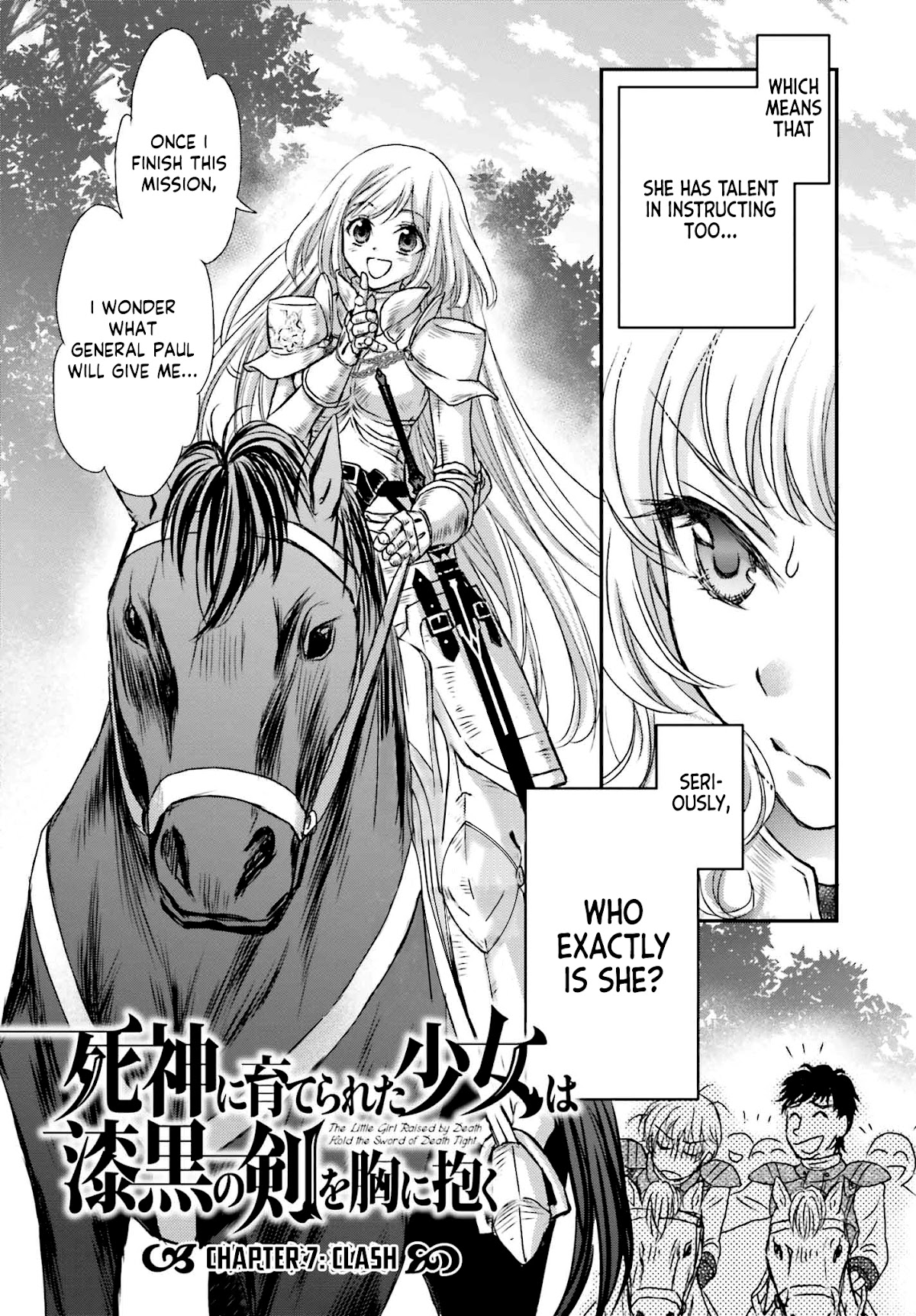 The Little Girl Raised by Death Hold the Sword of Death Tight Chapter 7 page 5 - Chapter 7: The Clash