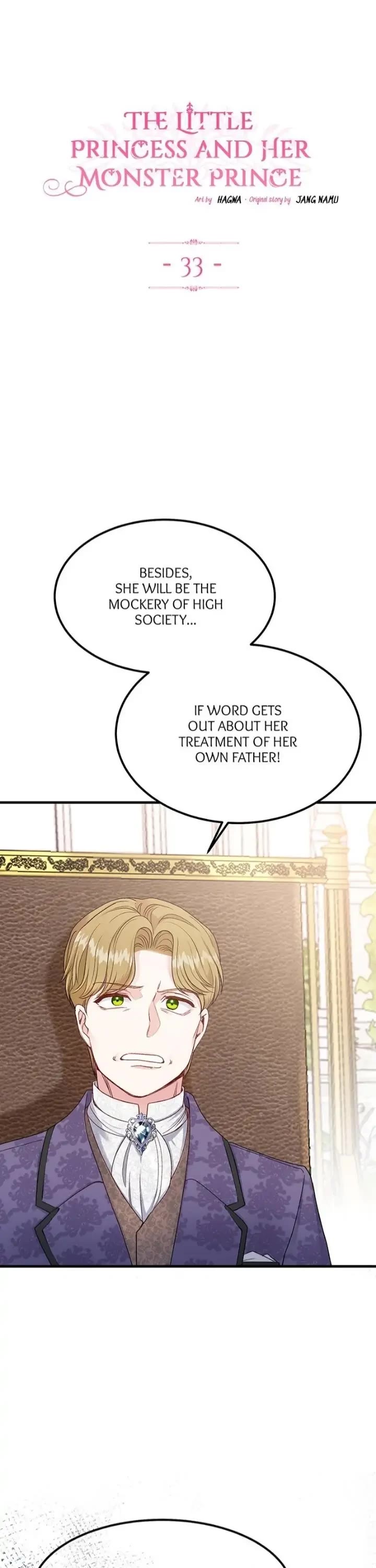 The Little Princess and Her Monster Prince Chapter 33 page 1 - Chapter 33