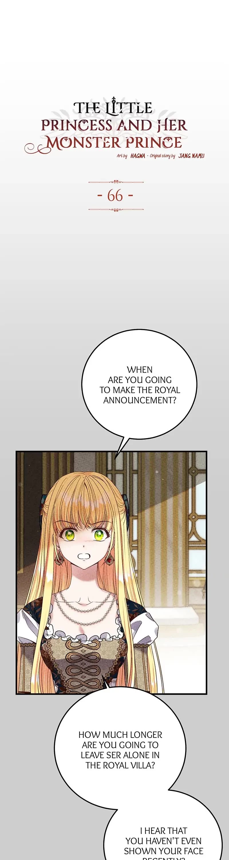 The Little Princess and Her Monster Prince Chapter 66 page 1 - Chapter 66