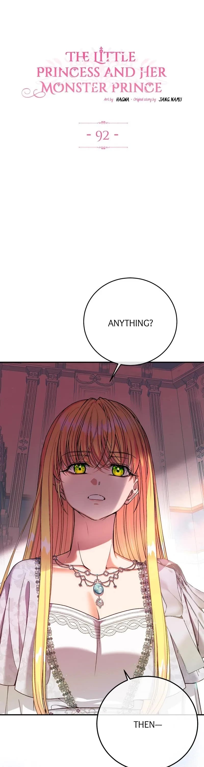 The Little Princess and Her Monster Prince Chapter 92 page 1 - Chapter 92