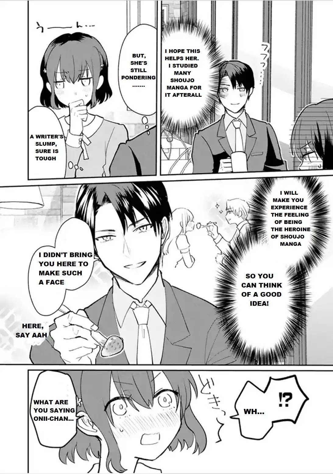 The Little Sister's BL Manga X The Big Brother's Shoujo Manga Chapter 1 page 10 - Chapter 1