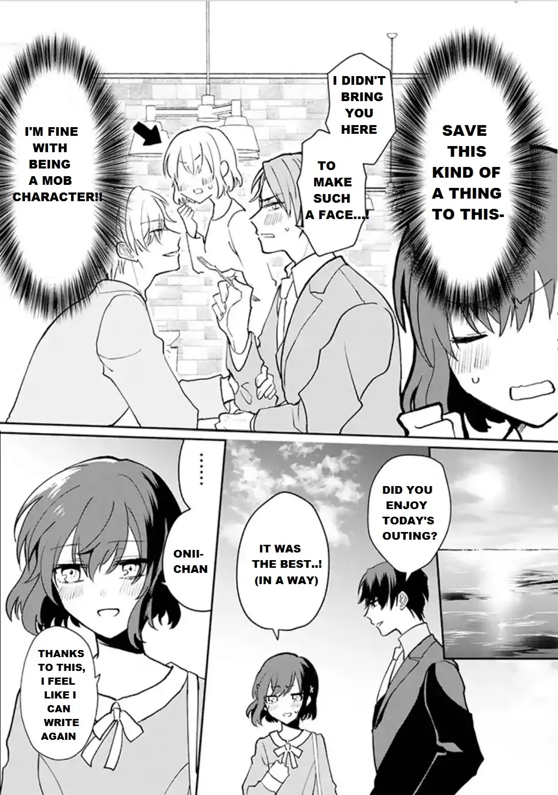 The Little Sister's BL Manga X The Big Brother's Shoujo Manga Chapter 1 page 11 - Chapter 1