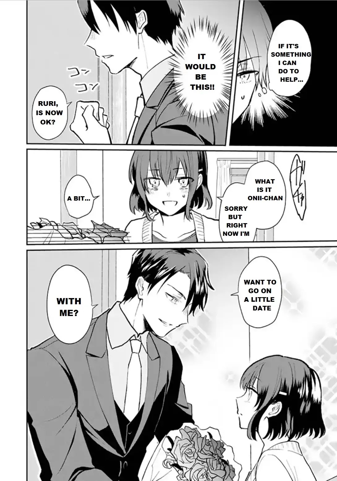 The Little Sister's BL Manga X The Big Brother's Shoujo Manga Chapter 1 page 6 - Chapter 1