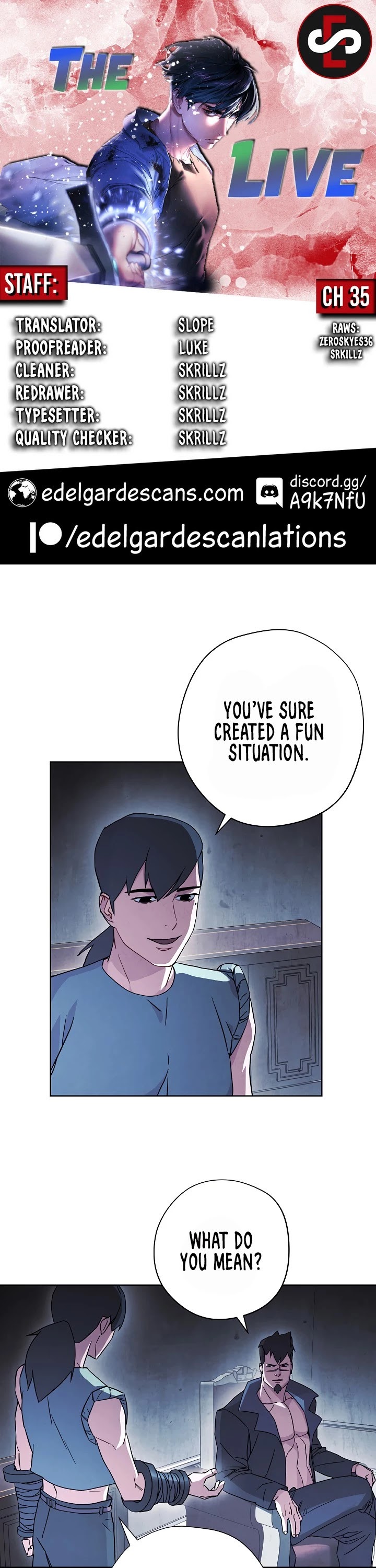 The Live Chapter 35 page 1 - Chapter 35