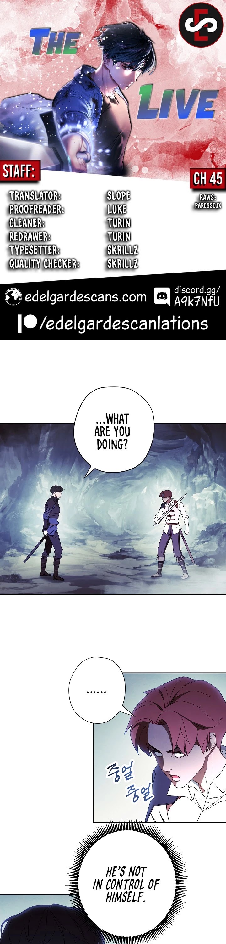 The Live Chapter 45 page 1 - Chapter 45