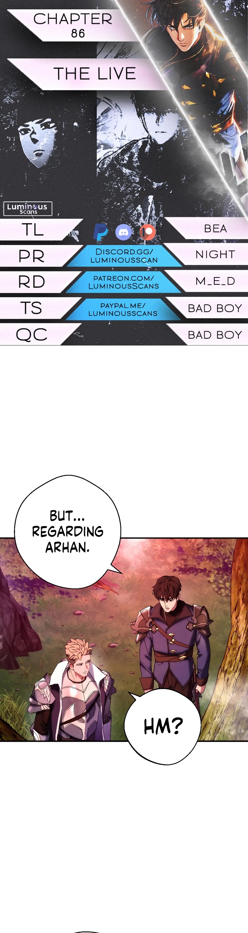 The Live Chapter 86 page 1 - Chapter 86