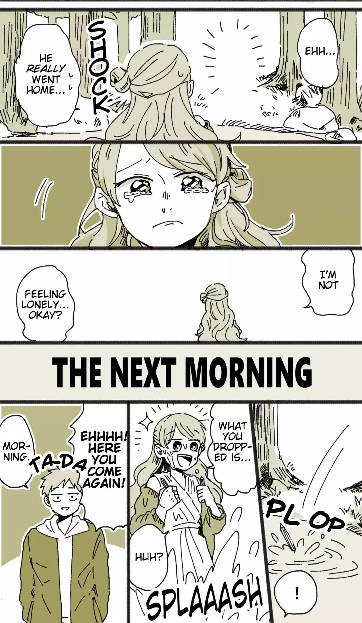 The Lonely Spring Fairy Chapter 1.1 page 5 - Vol.1 Chapter 1: The Lonely Spirit of the Spring (Part 1 and 2)