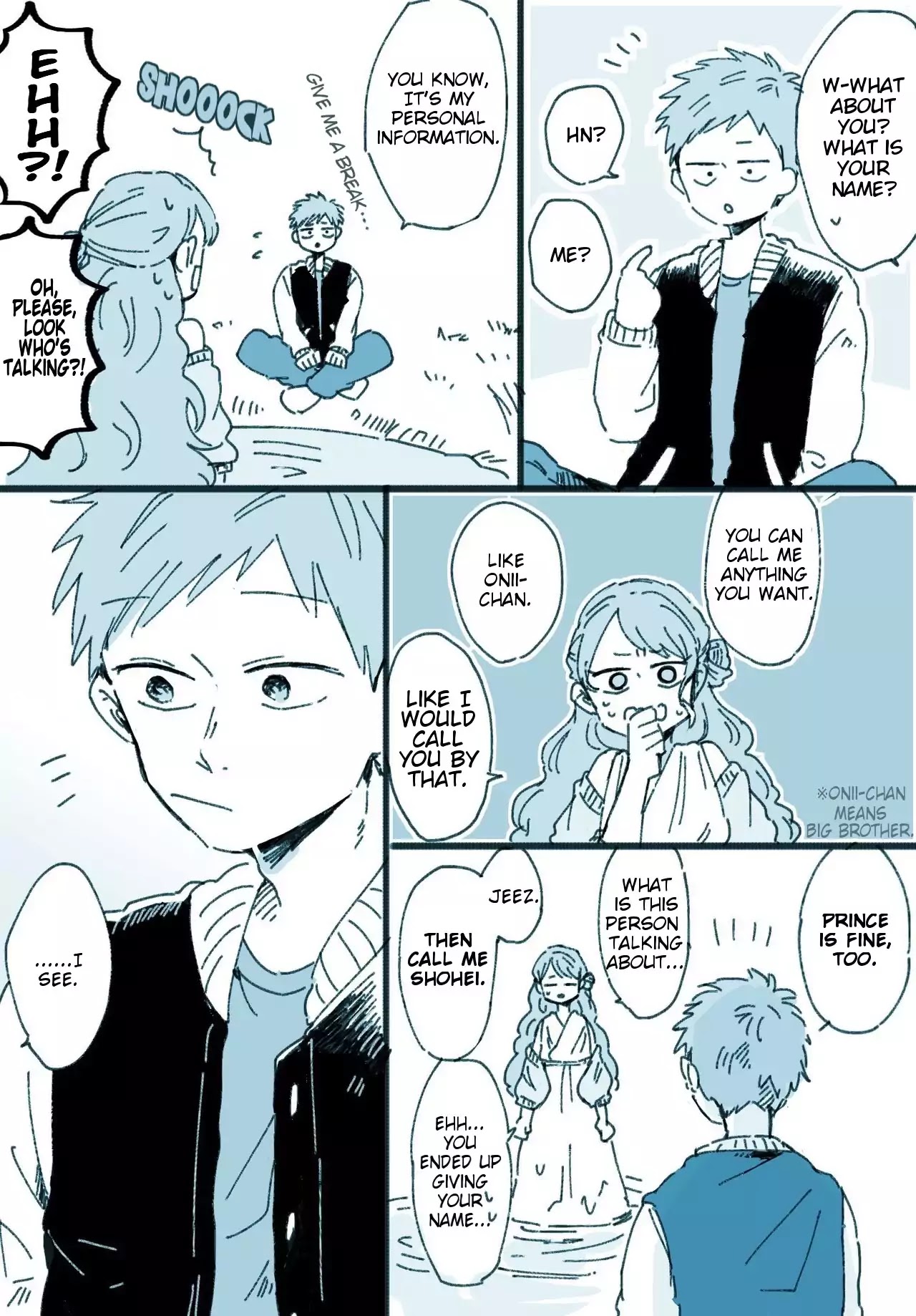 The Lonely Spring Fairy Chapter 1.2 page 2 - Vol.1 Chapter 2: The Lonely Spirit of the Spring (Part 3)