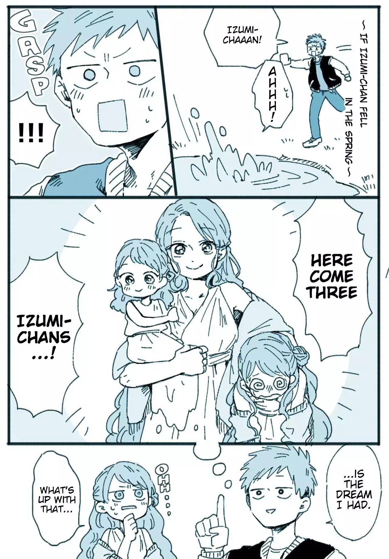 The Lonely Spring Fairy Chapter 1.2 page 4 - Vol.1 Chapter 2: The Lonely Spirit of the Spring (Part 3)