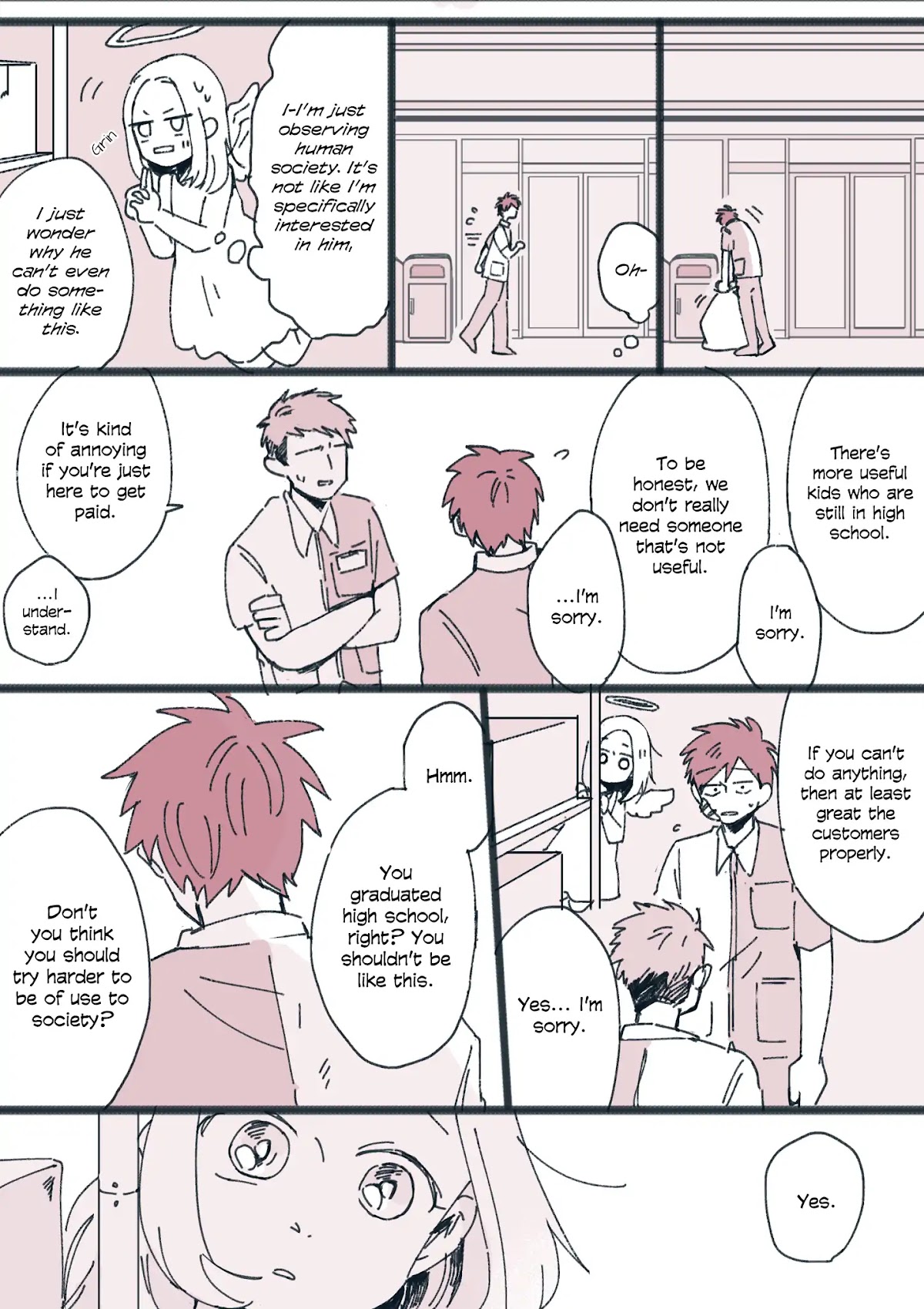 The Lonely Spring Fairy Chapter 2.2 page 3 - Vol.2 Chapter 2: An Angel That Falls in Love Won't be Rewarded [2/2]