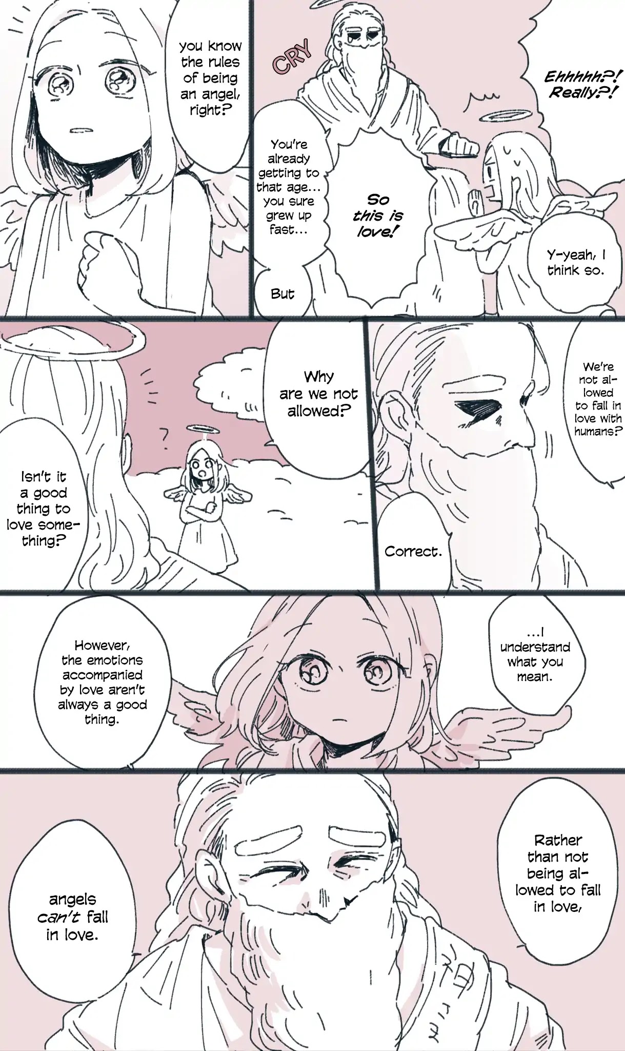 The Lonely Spring Fairy Chapter 2.2 page 6 - Vol.2 Chapter 2: An Angel That Falls in Love Won't be Rewarded [2/2]