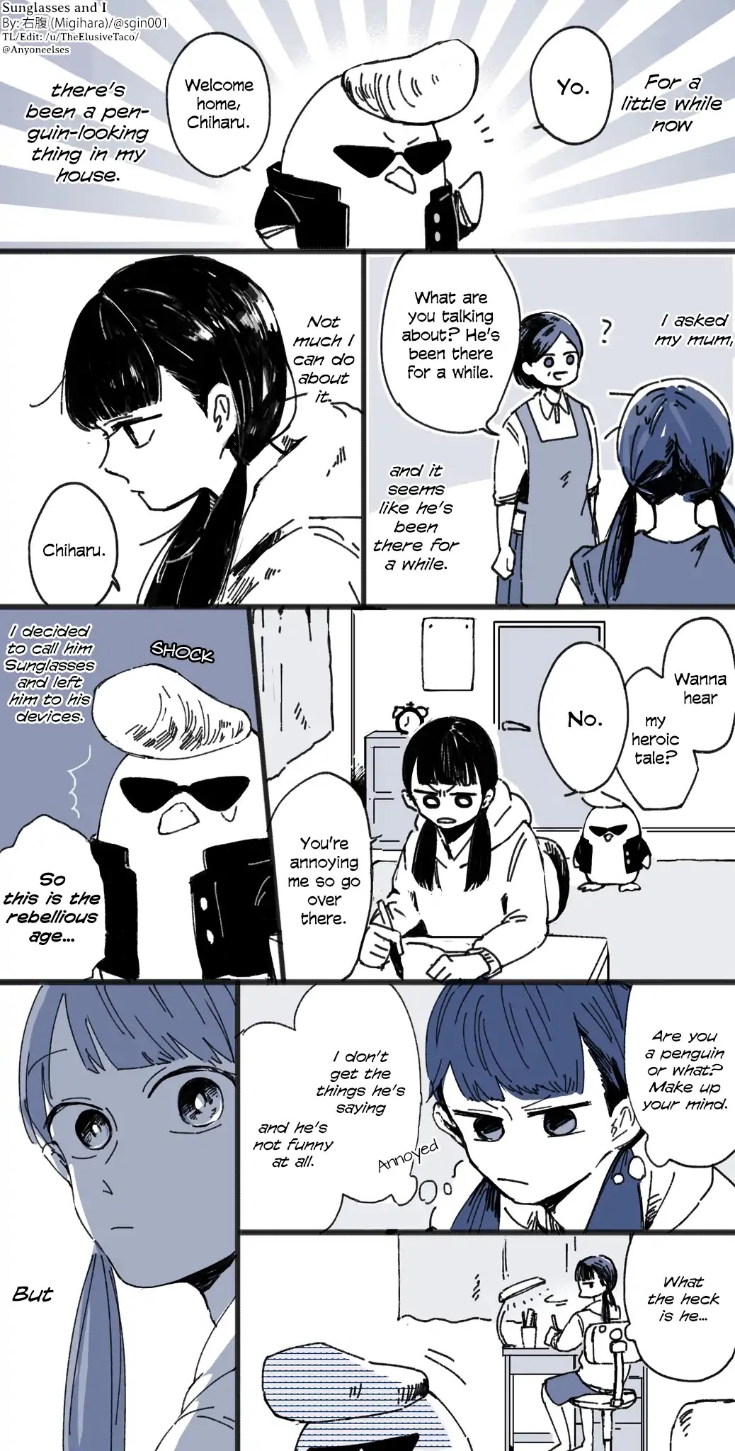 The Lonely Spring Fairy Chapter 3.1 page 1 - Vol.3 Chapter 1: Sunglasses and I