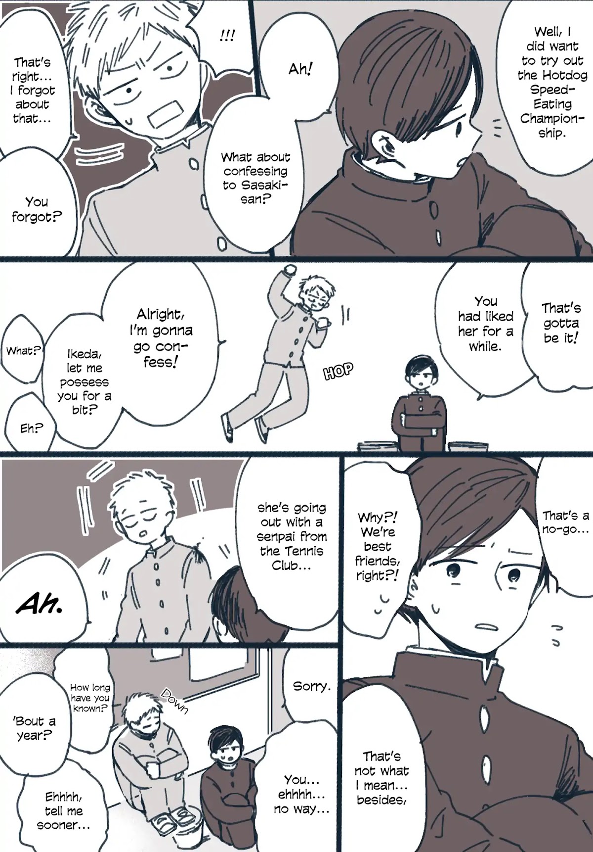 The Lonely Spring Fairy Chapter 3.2 page 3 - Vol.3 Chapter 2: My Friend Won't Go To Heaven