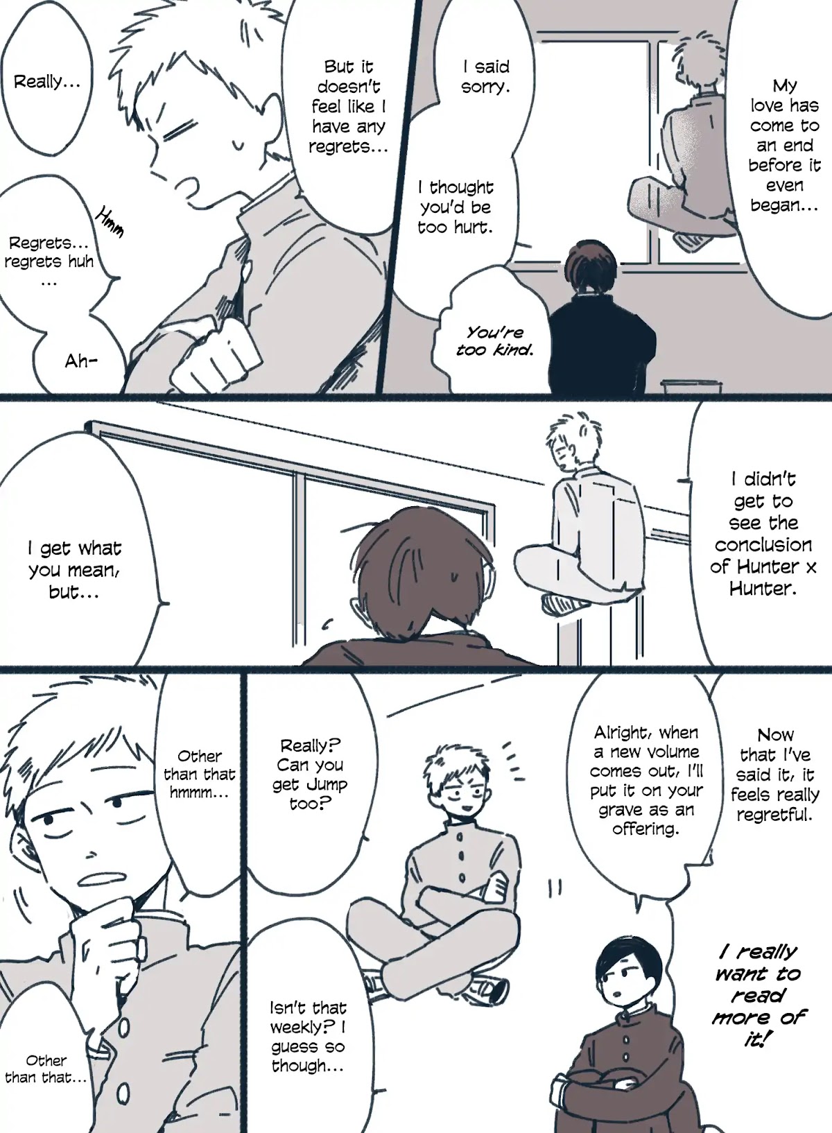 The Lonely Spring Fairy Chapter 3.2 page 4 - Vol.3 Chapter 2: My Friend Won't Go To Heaven