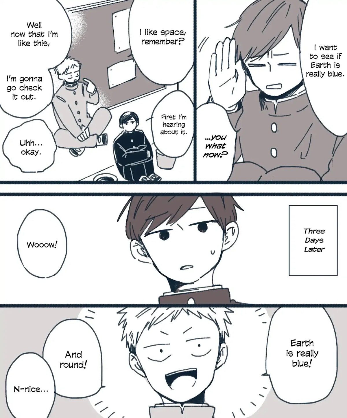 The Lonely Spring Fairy Chapter 3.2 page 5 - Vol.3 Chapter 2: My Friend Won't Go To Heaven