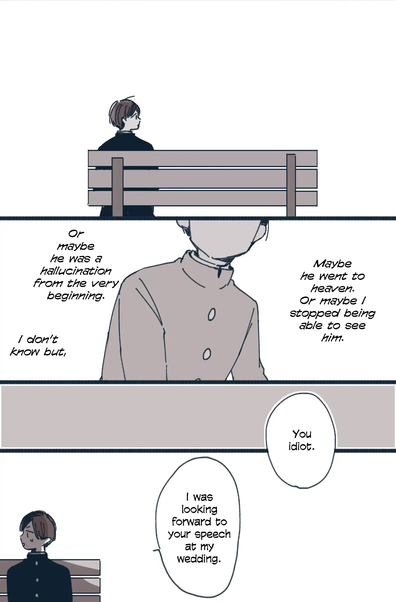 The Lonely Spring Fairy Chapter 3.2 page 8 - Vol.3 Chapter 2: My Friend Won't Go To Heaven