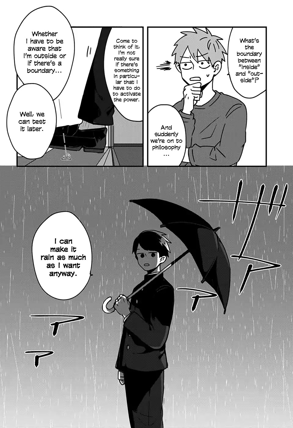 The Lonely Spring Fairy Chapter 3.4 page 14 - Vol.3 Chapter 4: The Shut-In Sun-Boy (Oneshot)
