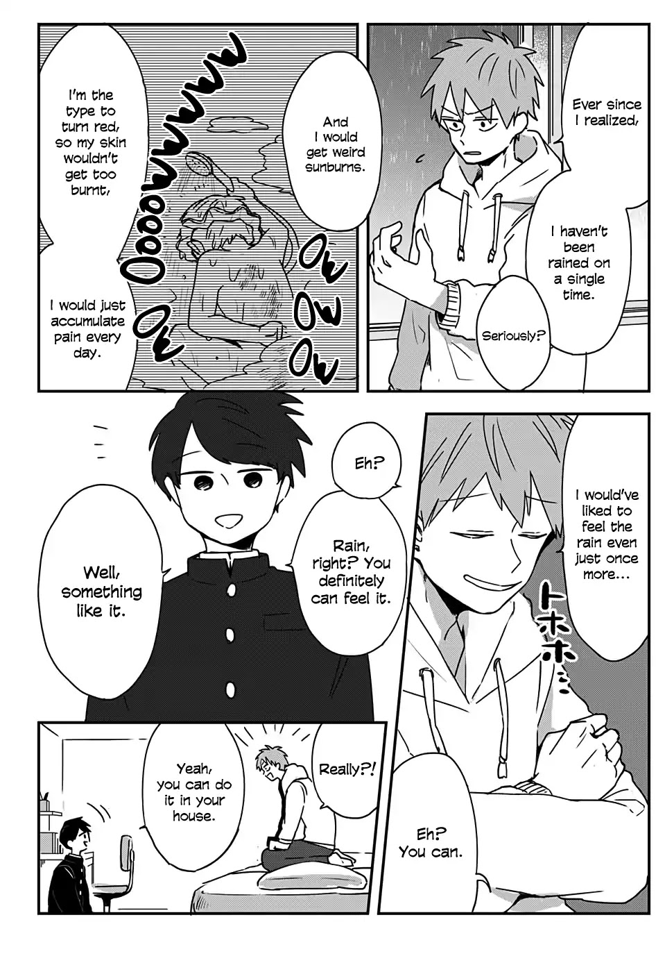 The Lonely Spring Fairy Chapter 3.4 page 4 - Vol.3 Chapter 4: The Shut-In Sun-Boy (Oneshot)