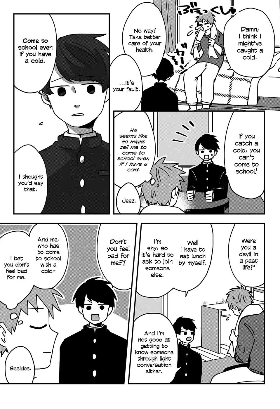 The Lonely Spring Fairy Chapter 3.4 page 7 - Vol.3 Chapter 4: The Shut-In Sun-Boy (Oneshot)