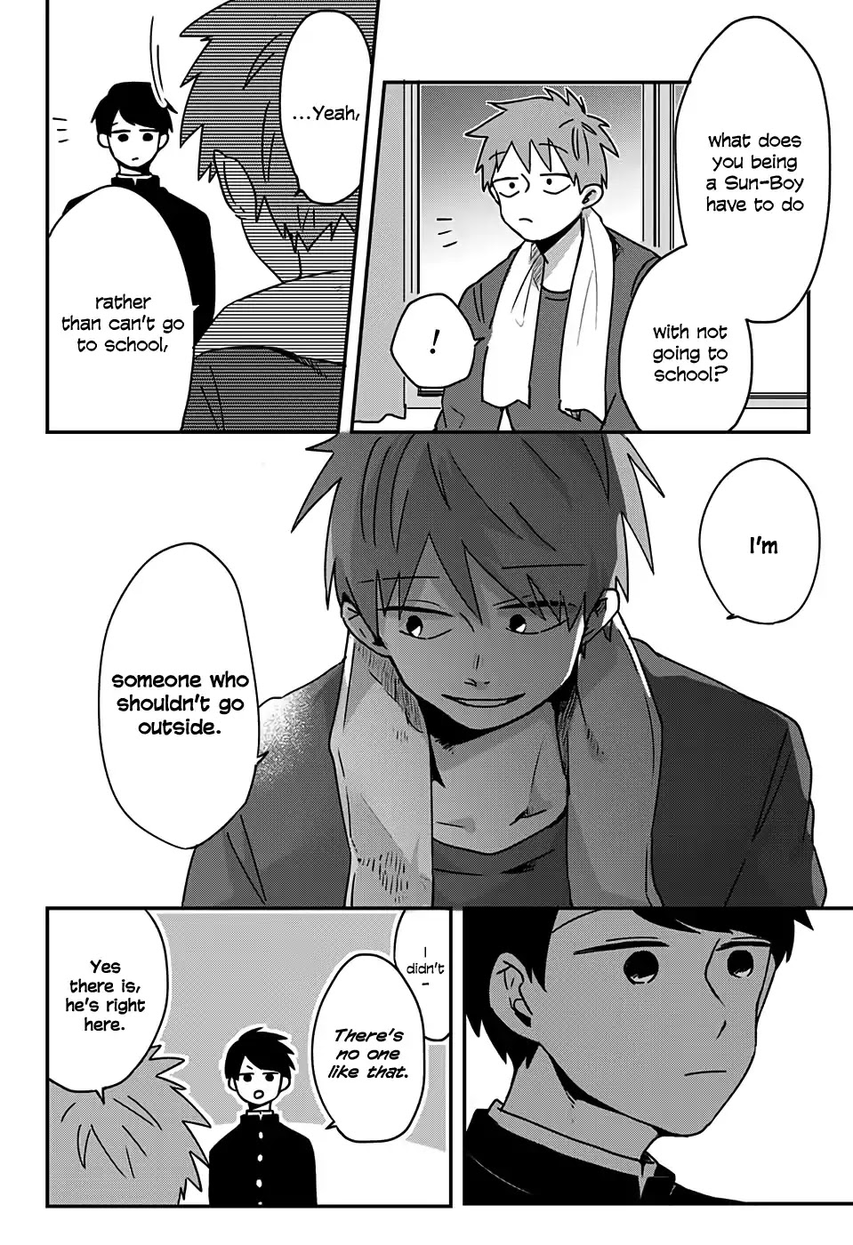 The Lonely Spring Fairy Chapter 3.4 page 8 - Vol.3 Chapter 4: The Shut-In Sun-Boy (Oneshot)