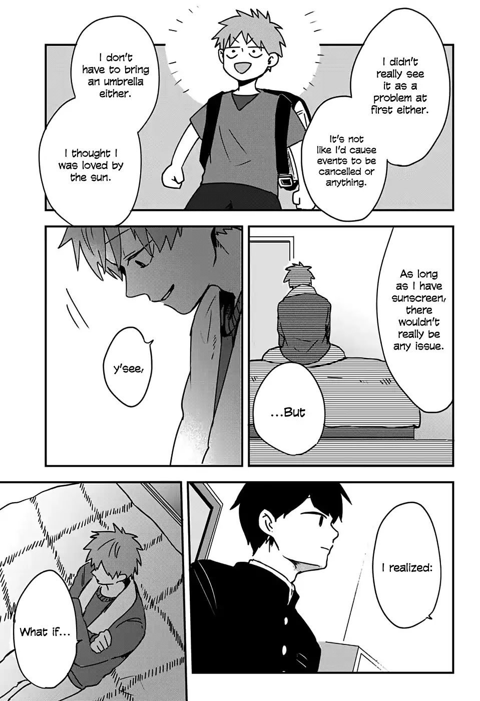 The Lonely Spring Fairy Chapter 3.4 page 9 - Vol.3 Chapter 4: The Shut-In Sun-Boy (Oneshot)