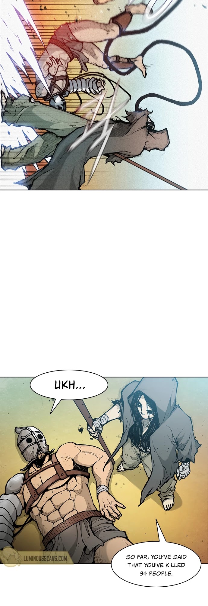 The Long Way of the Warrior Chapter 17 page 33 - Chapter 17