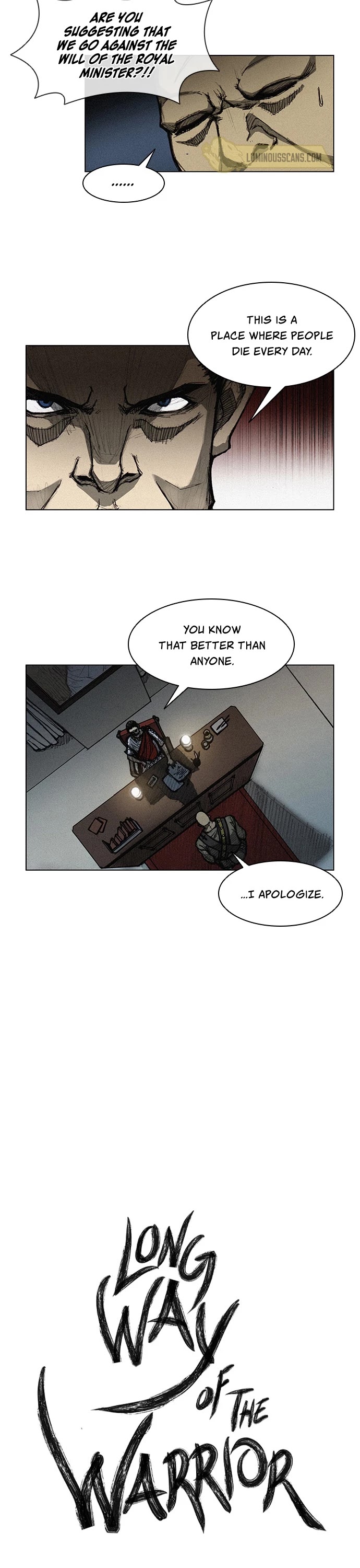 The Long Way of the Warrior Chapter 3 page 15 - Chapter 3