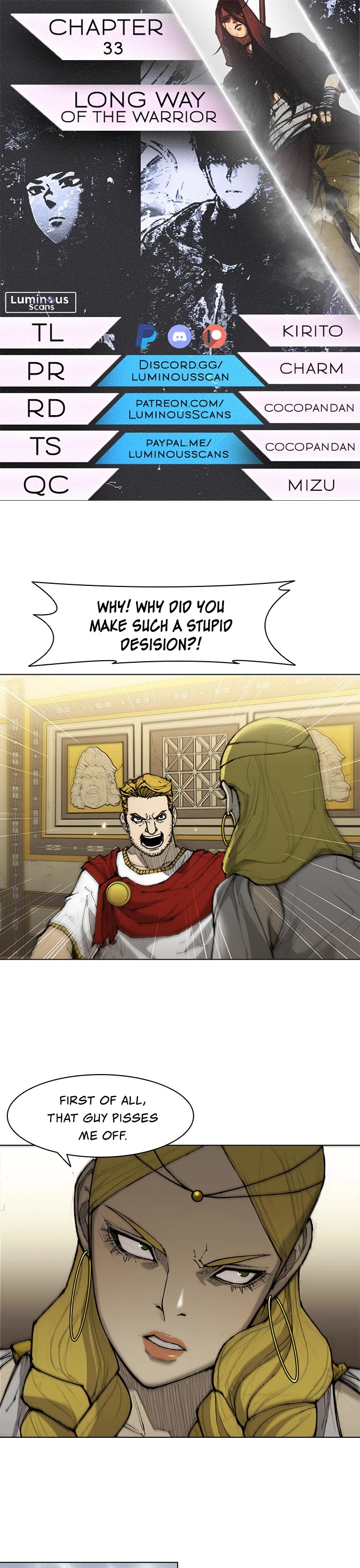 The Long Way of the Warrior Chapter 33 page 1 - Chapter 33