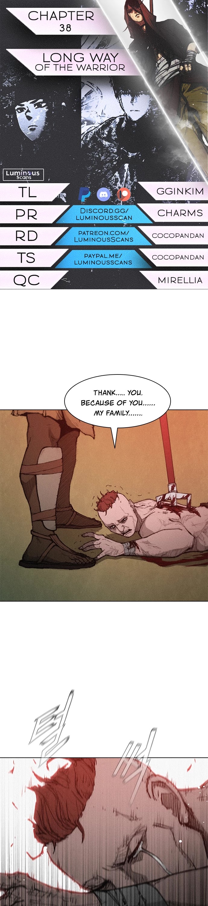 The Long Way of the Warrior Chapter 38 page 1 - Chapter 38