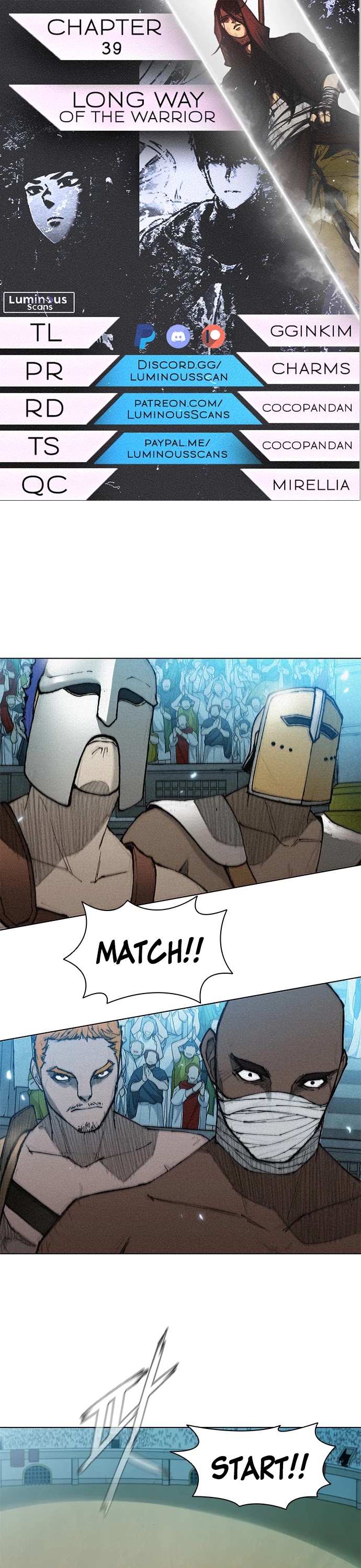 The Long Way of the Warrior Chapter 39 page 1 - Chapter 39
