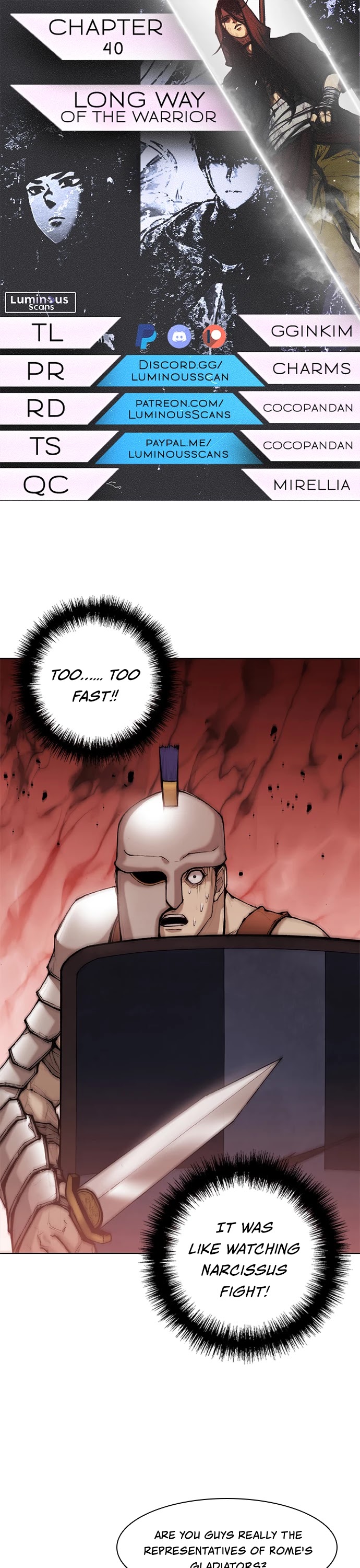 The Long Way of the Warrior Chapter 40 page 1 - Chapter 40