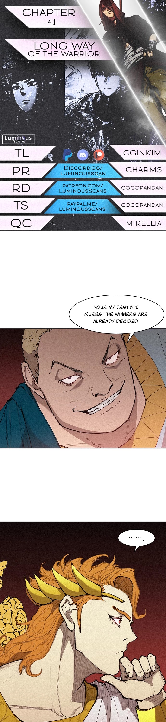The Long Way of the Warrior Chapter 41 page 1 - Chapter 41