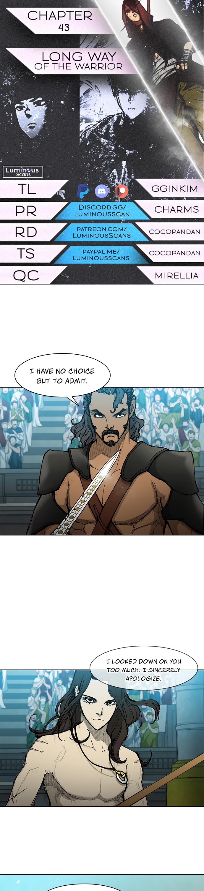 The Long Way of the Warrior Chapter 43 page 1 - Chapter 43